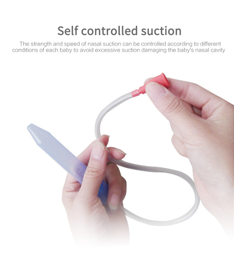 Baby Mouth Suction Nose Baby Cleaning Nose Anti-ride Nose Frida Nasal Aspirator Baby Health Care Medicine Dropper Accessories - Cindi Book