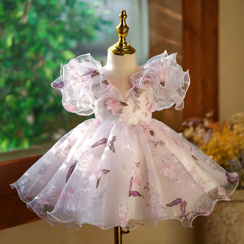 Girls Farcent Umbrella Princess Dress