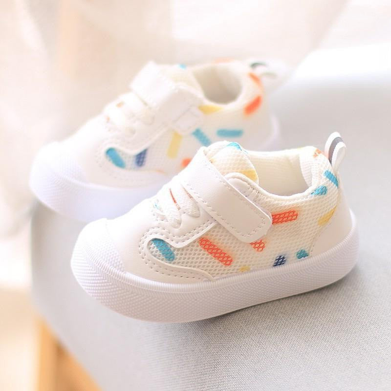 Solid Casual Soft Soled Baby Walking Shoes - Cindi Book