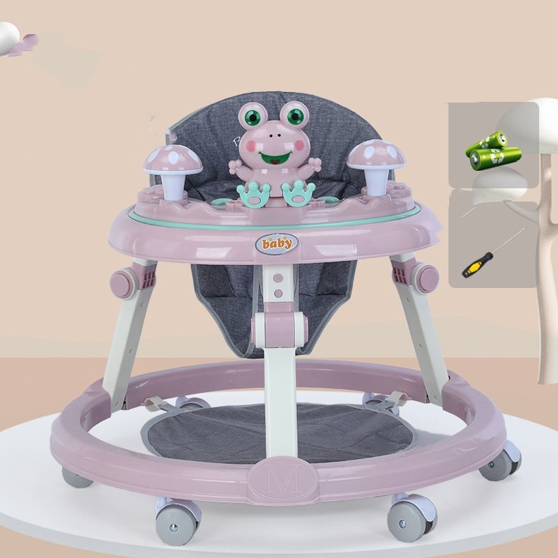 Baby Walker Anti-O-leg Baby Multifunctional Anti-rollover - Cindi Book