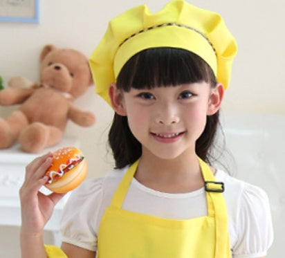 Children's Kindergarten Painting Chef Apron - Cindi Book