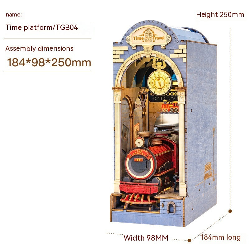 Ruo Shi Ruo Lai Shu Li Sakura Tram Flower House DIY Cabin - Cindi Book