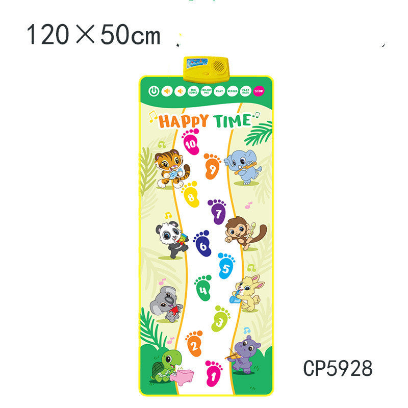 Children's Early Childhood Education Animal Piano Mat Multifunctional Music Blanket Toy - Cindi Book