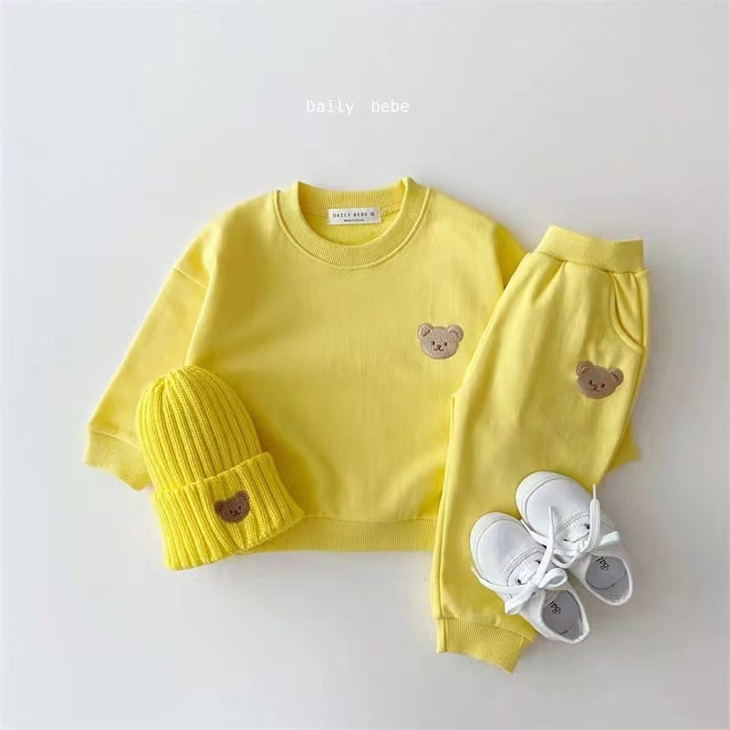 Baby Cartoon Embroidery Bear Head For Men And Women - Cindi Book