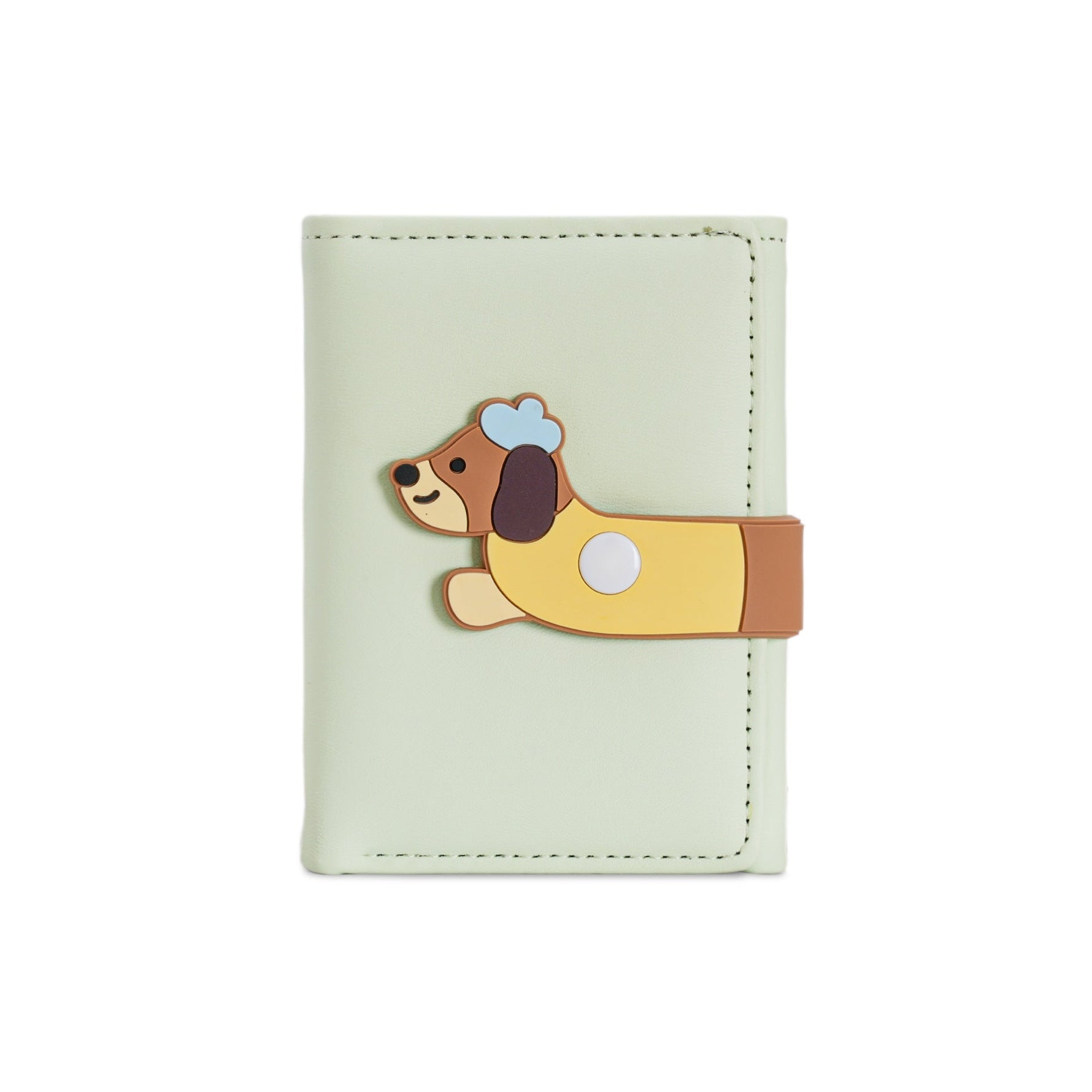 Girl Heart Cartoon Cute Illustration Student Mini Short Wallet - Cindi Book