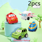 Children Puzzle Electric Railroad Speeder DIY Assembly Electric Car Automatic Rail City Scene Construction Education Toy Gift - Cindi Book