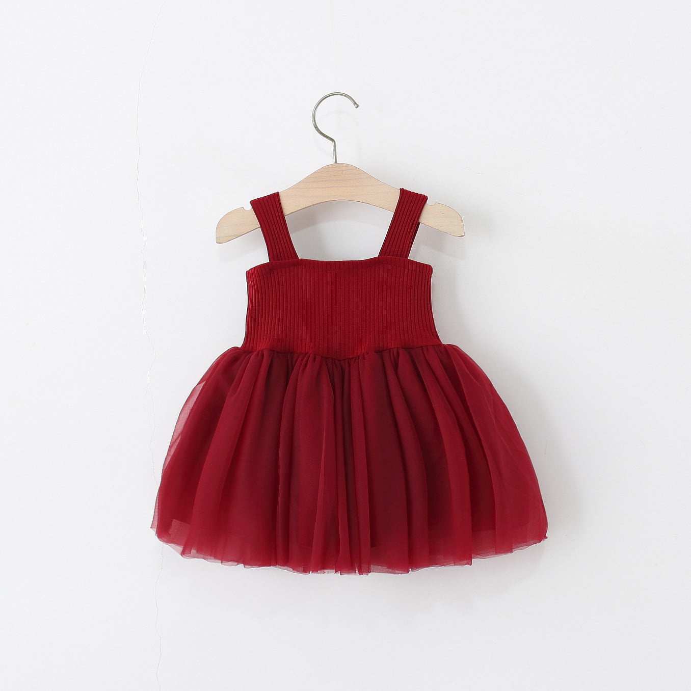Trendy Children's Clothing Girls Sleeveless One-Piece Dress Summer