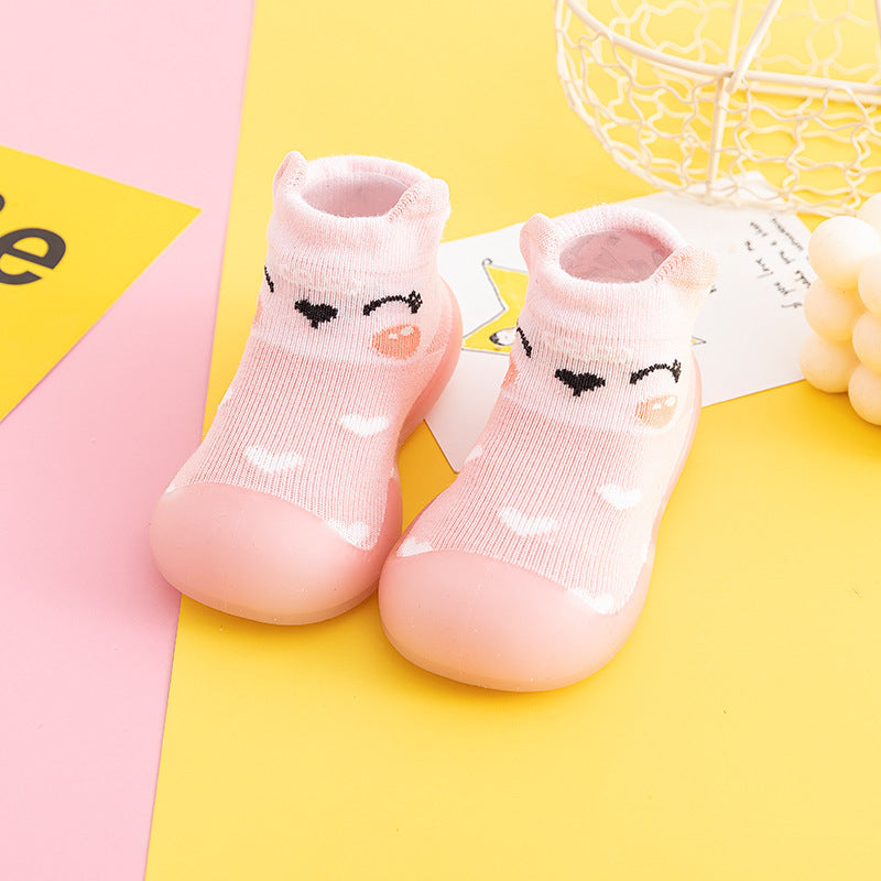 New Children's Socks Baby Toddler Soft-soled Floor Shoes - Cindi Book