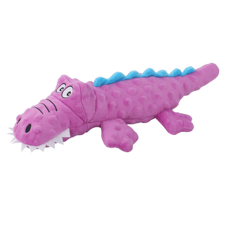 New Pet Plush Toy With Sound Grinding Teeth Bite Resistance Cute Cartoon - Cindi Book