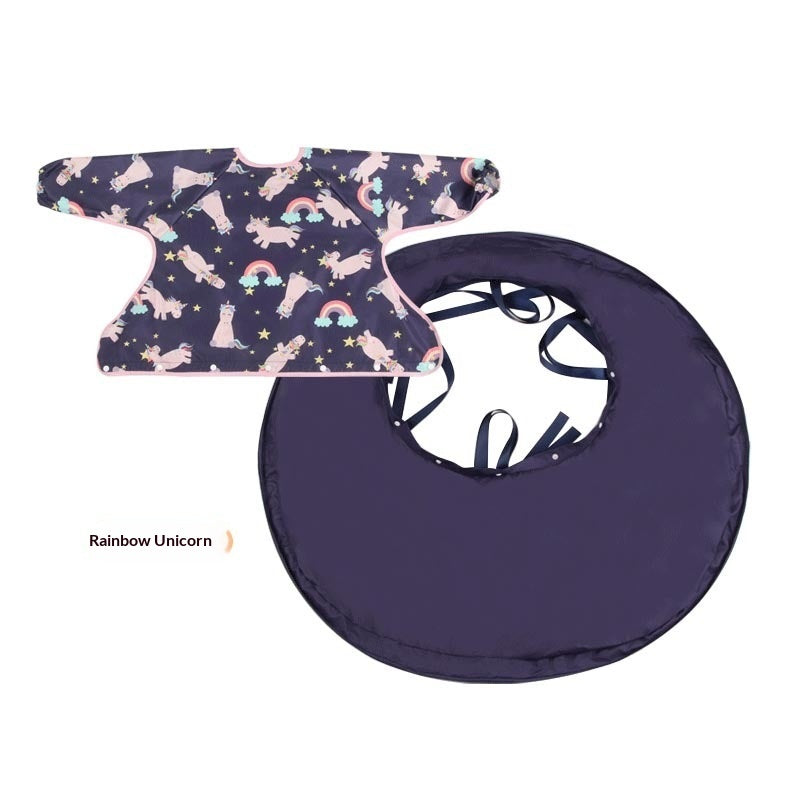 All-in-one Anti-dirt Bib For Baby Dining Tables - Cindi Book