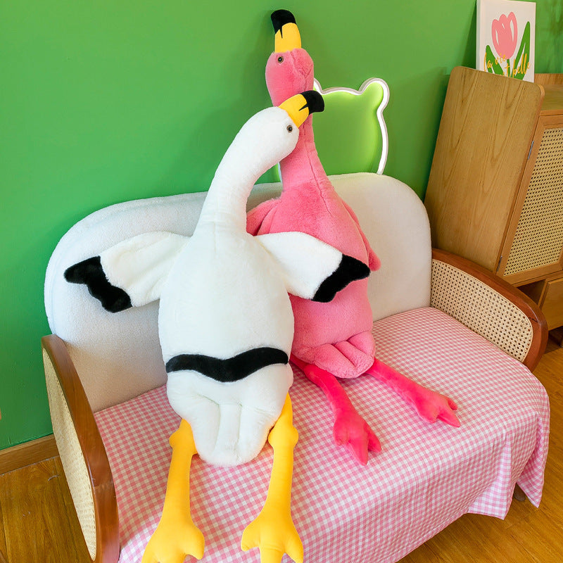 Internet Celebrity Flamingo Plush Toy - Cindi Book