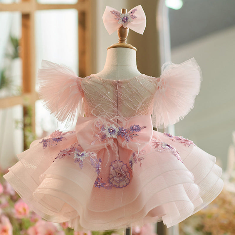 European And American Girls Umbrella Princess Dress - Cindi Book