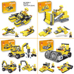 Construction Vehicle Assembly Building Block Toy Car Set - Cindi Book