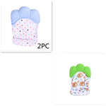 Baby teether baby anti-bite silicone molar gloves children's sound toys - Cindi Book