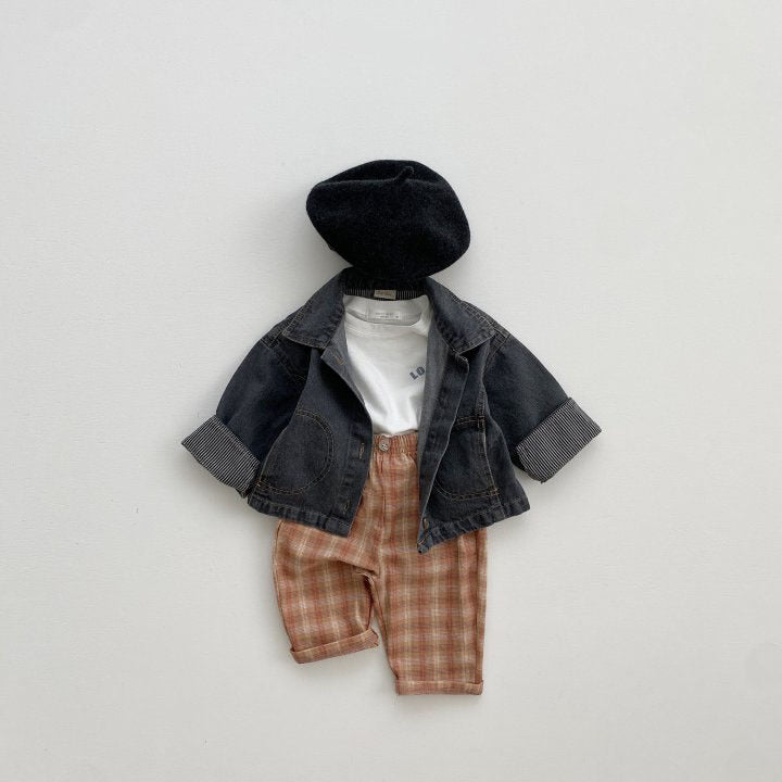 Men's Treasure Babies' Trousers Plaid Pants Leisure - Cindi Book