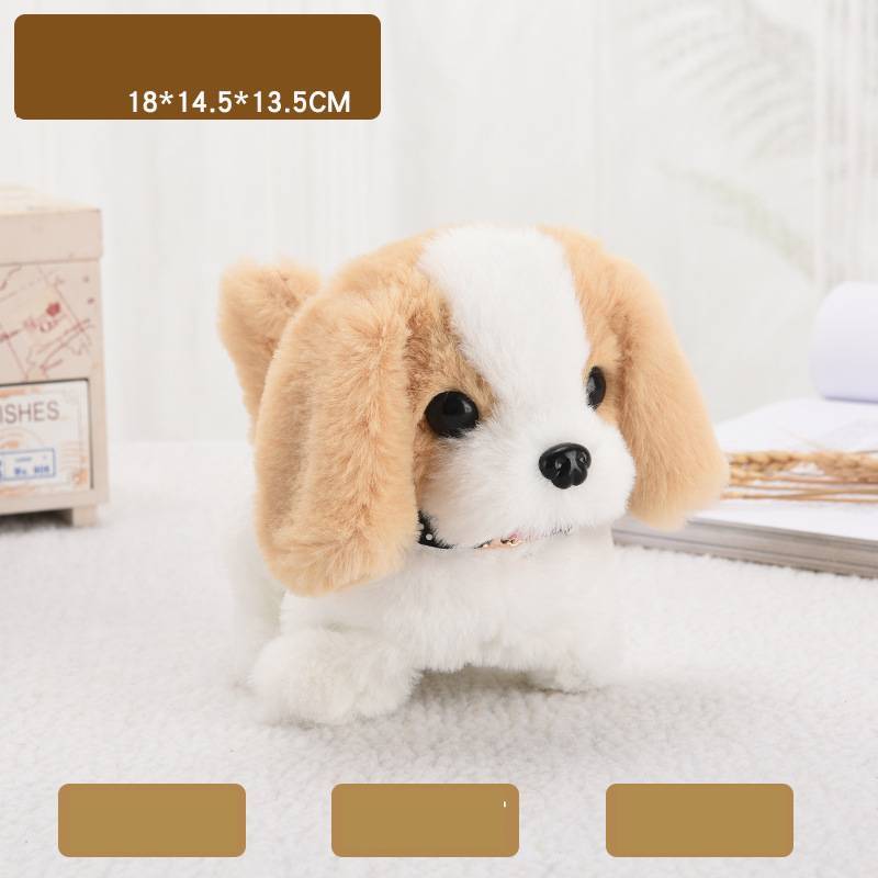Simulation Electric Dog Plush Children's Toy - Cindi Book