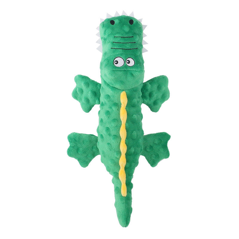 New Pet Plush Toy With Sound Grinding Teeth Bite Resistance Cute Cartoon - Cindi Book