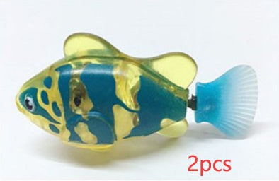 Cat Interactive Electric Fish Water Toy For Indoor Play Swimming Robot Fish Toys For Cat Dog Pet Baby Swimmer Bath Robofish Toys - Cindi Book