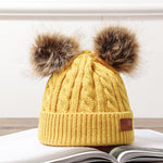 Baby Ear Caps, Children's Raccoon Fur Caps - Cindi Book