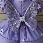 Little Girl Birthday Full-year Evening Dress Piano Performance Costume Girl - Cindi Book