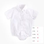 Baby Clothes Boys Baby Shirt Newborn Cotton Short Sleeves - Cindi Book