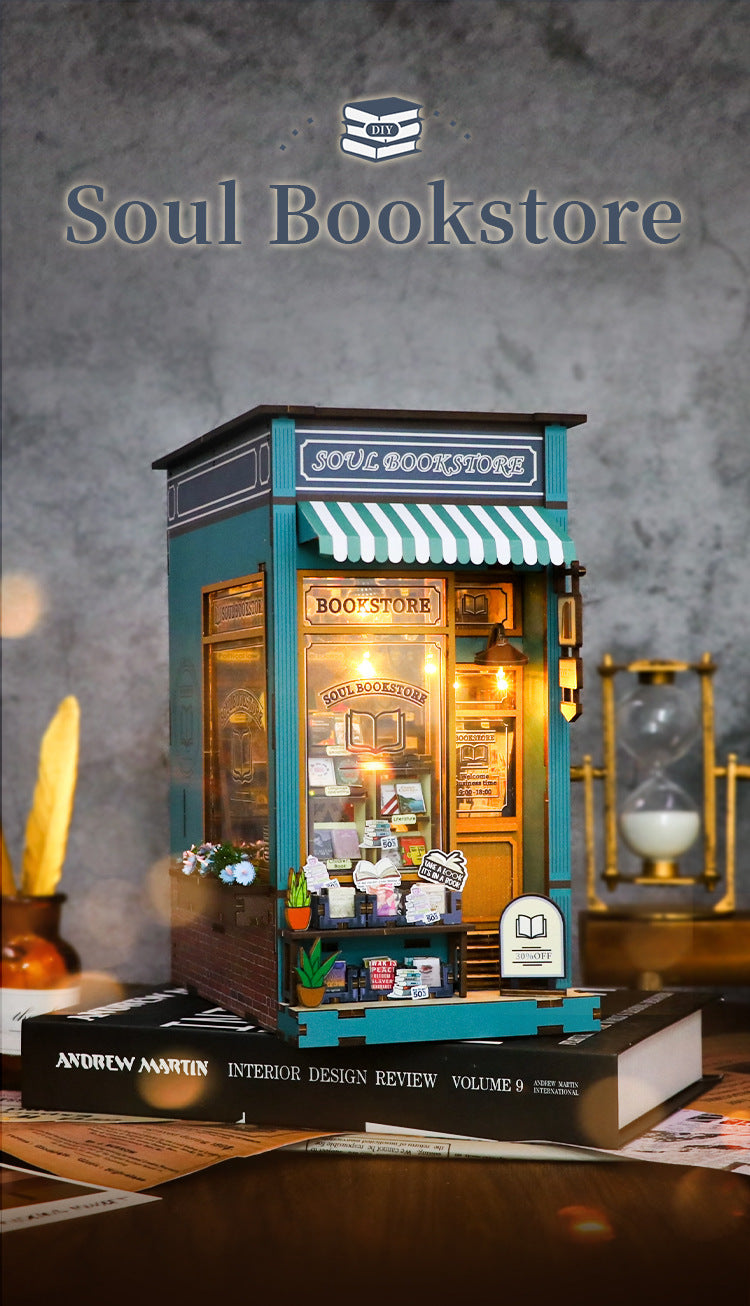 Shop Theater Handmade Diy Model - Cindi Book