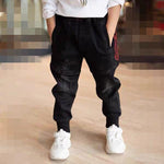 Kids Black Jeans Single Pants Spring And Autumn Boys Pants - Cindi Book