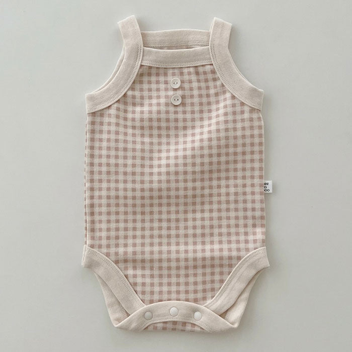 Newborn Cotton Sleeveless Jumpsuit Vest Garments - Cindi Book