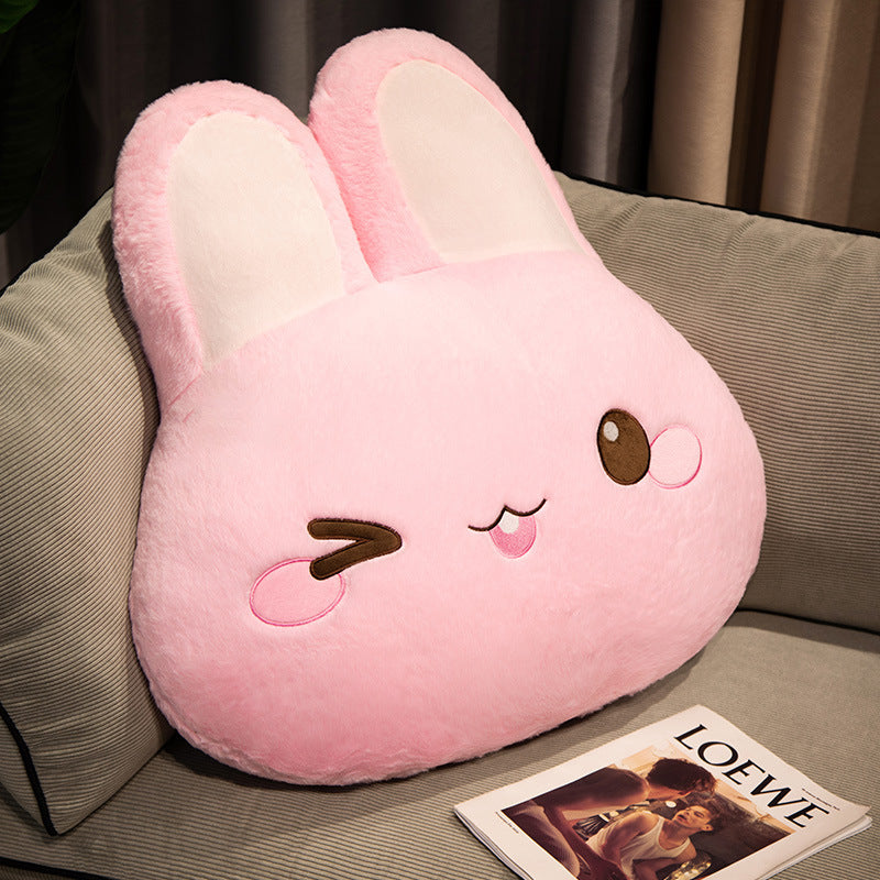 Warm Hand Rabbit Pillow Plush Toy - Cindi Book