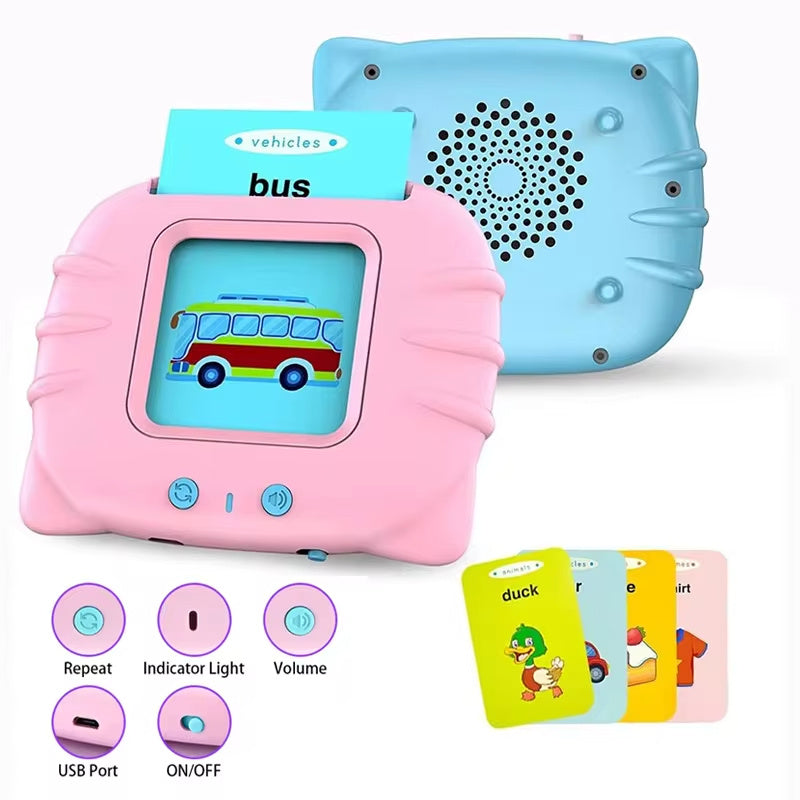 Card Early Education Children's Enlightenment English Learning Machine - Cindi Book