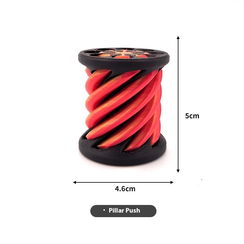 Decompression Toys Pusher Car 3D Printing Puzzle - Cindi Book
