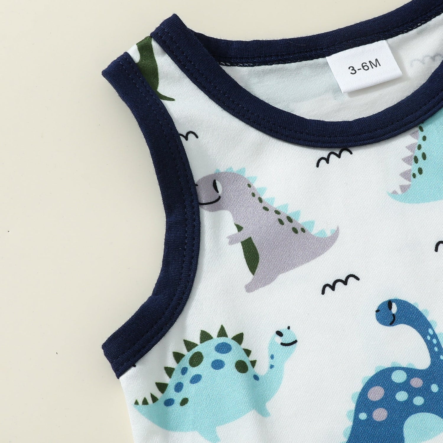 Boys Fashion Cartoon Dinosaur Printed Two-piece Suit - Cindi Book