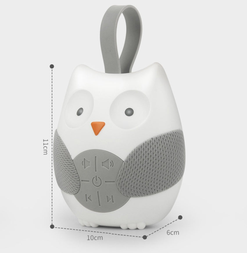 Baby Carriage Pendant Owl Soothing Music Box - Cindi Book