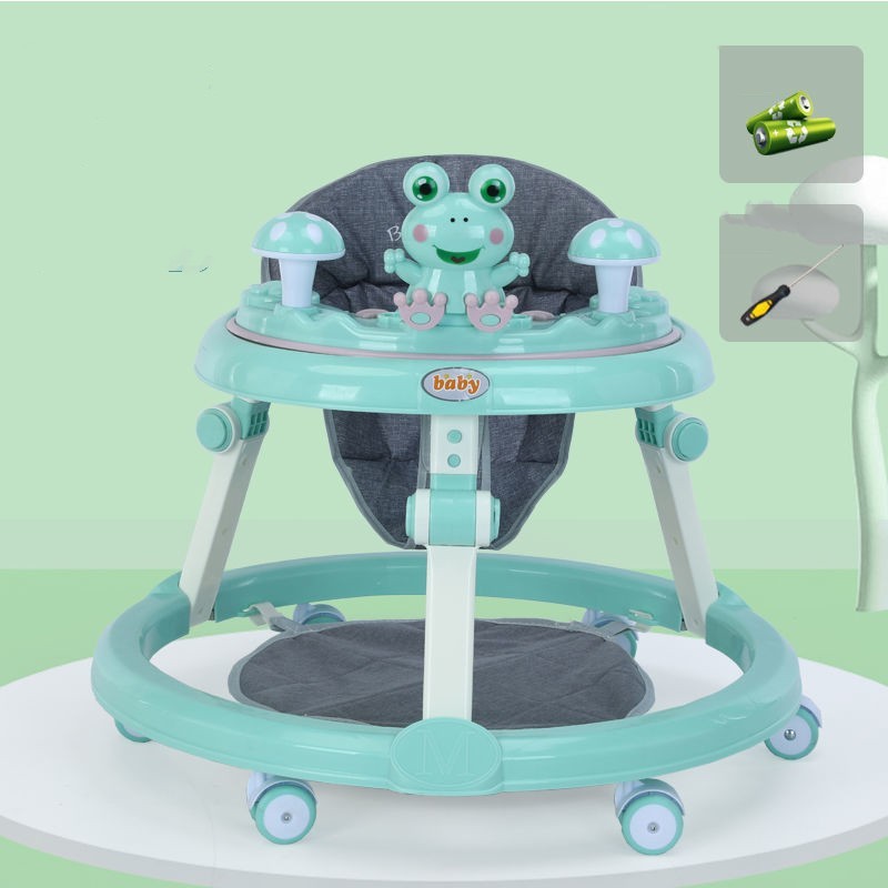 Baby Walker Anti-O-leg Baby Multifunctional Anti-rollover - Cindi Book