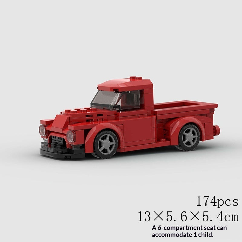 Off-road Truck And Pickup Truck Puzzle-building Toy For Kids - Cindi Book