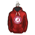 Old World Christmas Alabama Hoodie Ornament - hand-blown glass Christmas tree ornament (view 3)