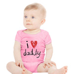 English Letter Printed Cotton Baby Romper - Cindi Book