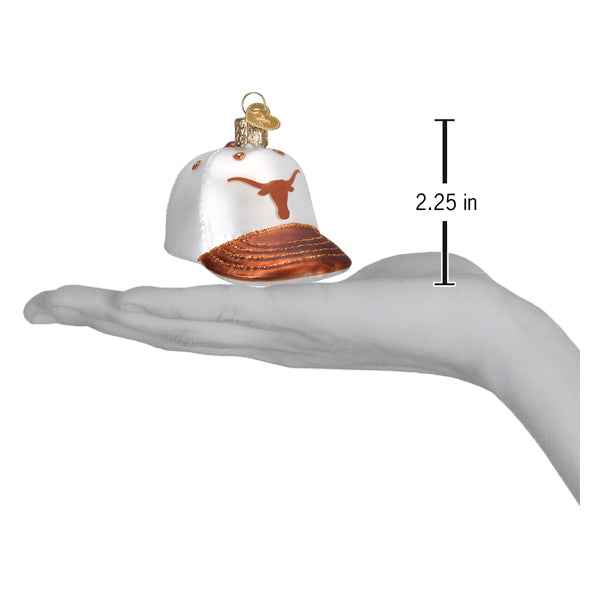 Texas Baseball Cap Ornament