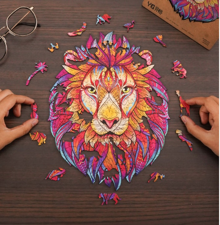 DIY Wooden Puzzles Animal Shaped The Best Christmas Gift Wooden Puzzles - Cindi Book