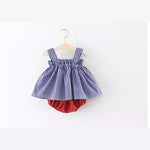 Plaid Suspenders Butt Clothes Trendy Two-piece Suit - Cindi Book
