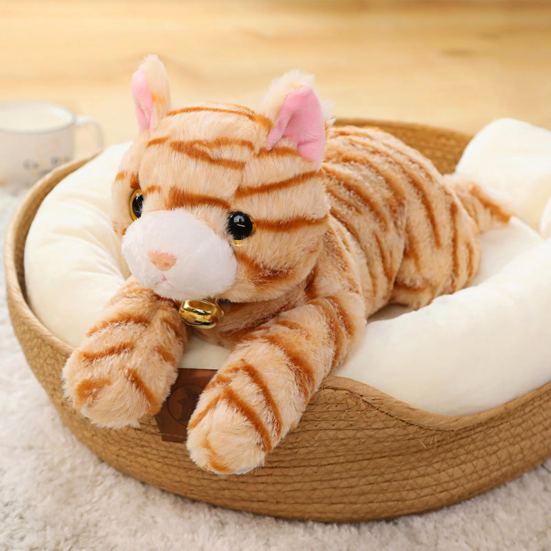 Simulation Birthday Gift Cat Plush Toy - Cindi Book