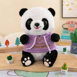 Cute Panda Plush Toy Wearing Clothes - Cindi Book