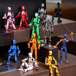 Multi-Jointed Movable Shapeshift Robot 2.0 3D Printed Mannequin Dummy Action Model Doll Toy Kid Gift - Cindi Book