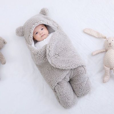 Baby Hold Newborn Thickened Out Wrap Swaddle Sleeping Bag - Cindi Book