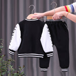 Boys Baseball Jacket Korean Two-piece Set - Cindi Book