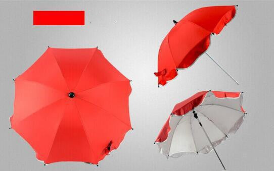 360 Degrees Pram Umbrellas Cart Accessories Adjustable Stroller Umbrella - Cindi Book