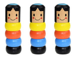 Immortal Daruma Unbreakable Wooden Man Magic Toy Magic Tricks Close Up Stage Magic Props Comedy Mentalism Toy Accessory - Cindi Book