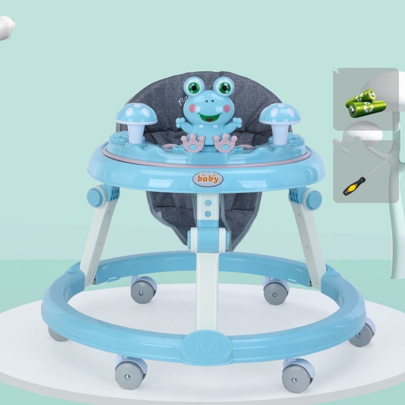 Baby Walker Anti-O-leg Baby Multifunctional Anti-rollover - Cindi Book