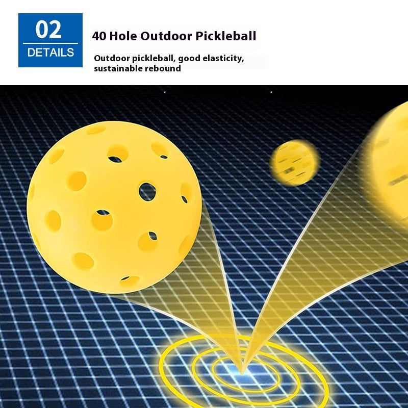 Tennis Trainer 40 Holes Practicing Ball PE Outdoor Toys - Cindi Book