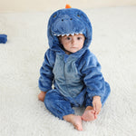 Flannel Animal Onesie For Kids - Cindi Book